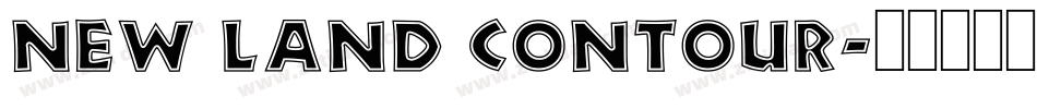 New Land Contour字体转换